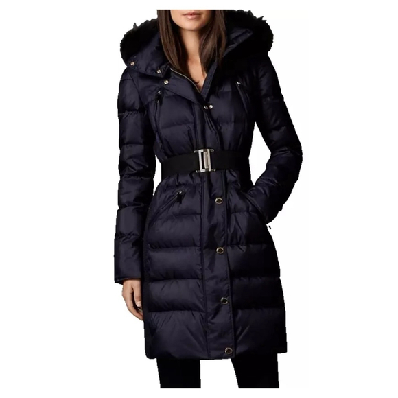 Burberry Jackets & Blazers - Burberry Abbeydale Puffer Coat with Fox Fur Trimmed Hood